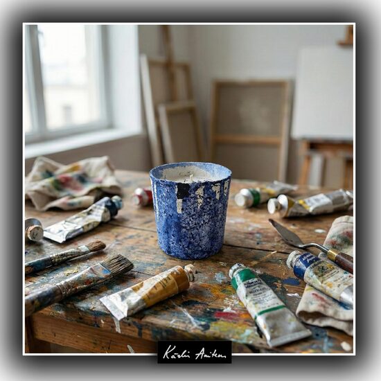 Svece no kolekcijas "Mākslinieka darbgalds"